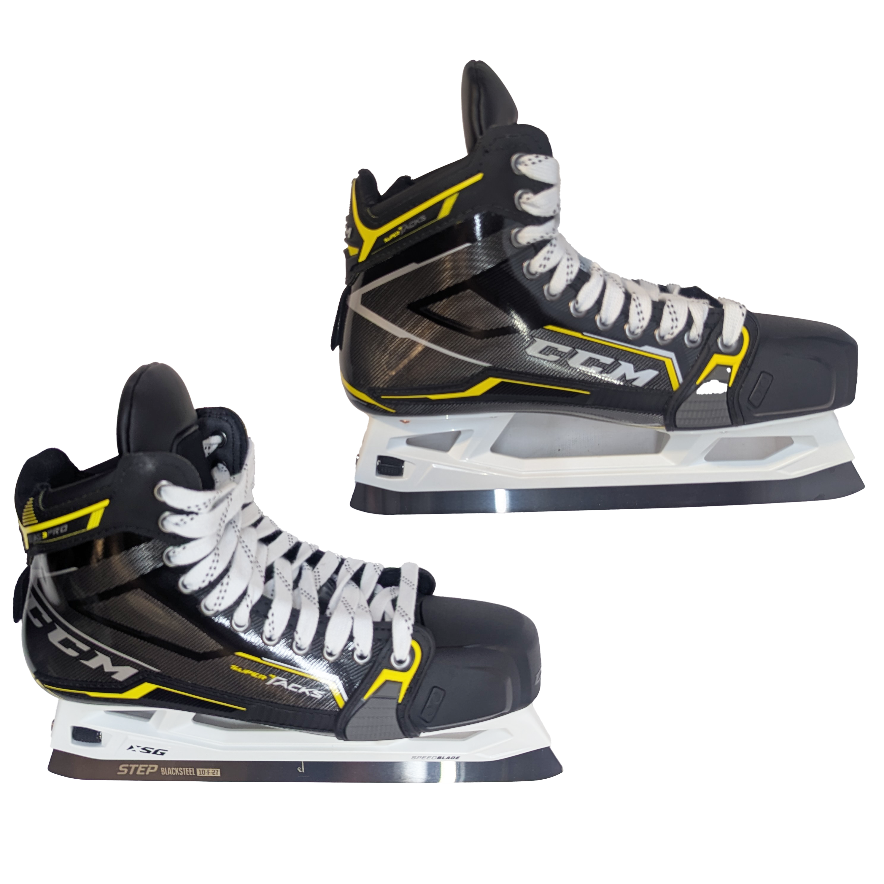 Patins de gardien de but CCM SuperTacks AS3 Pro – AHL Pro Stock – Taille 12EE